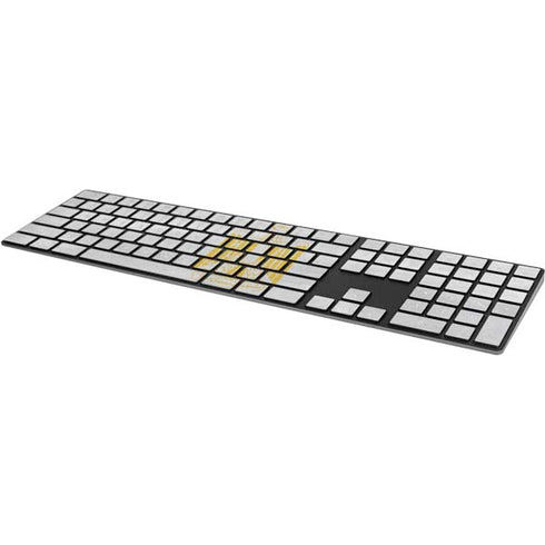 Egypt Flag Distressed Magic Keyboard with Numeric Keypad Skin